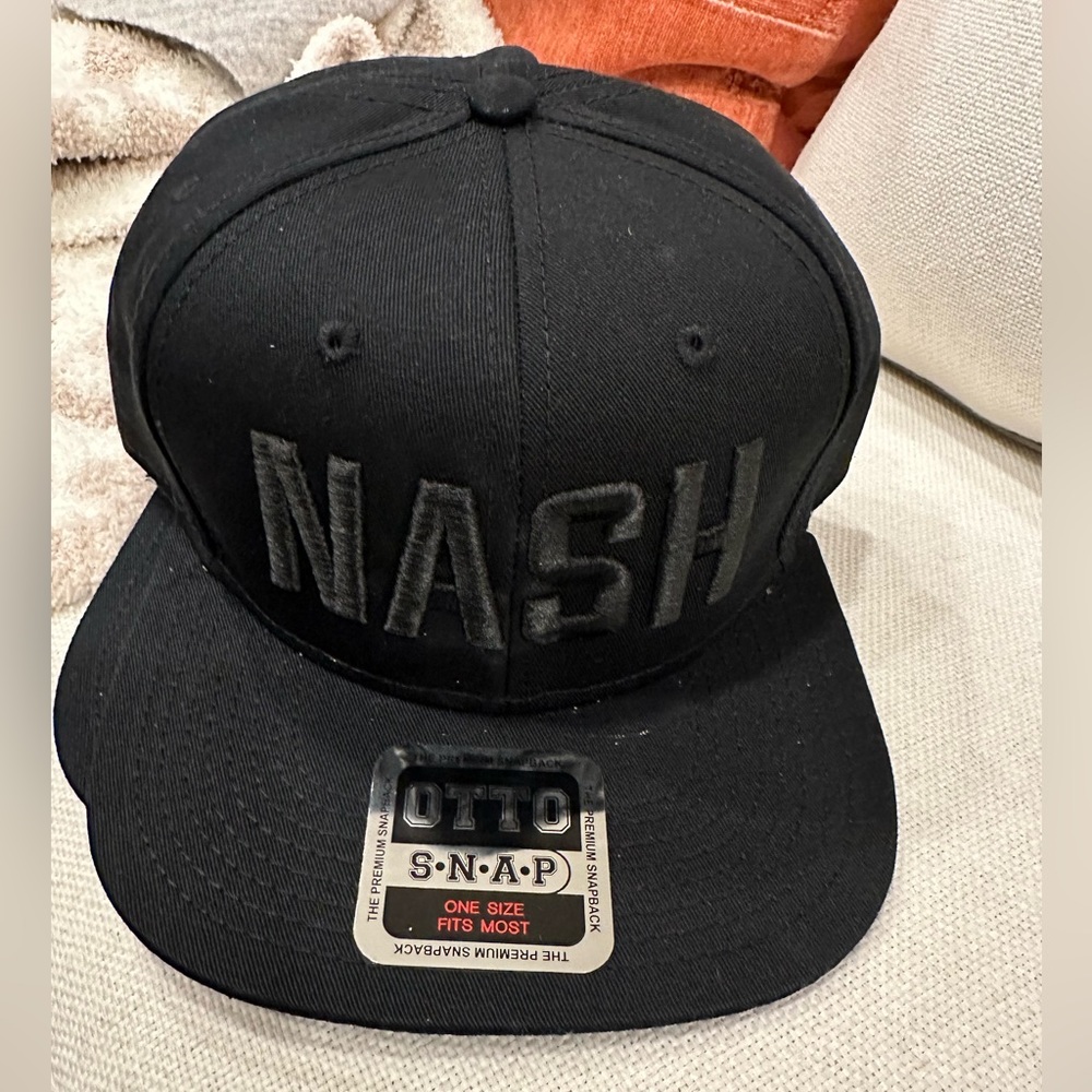NASH black hat - black thread